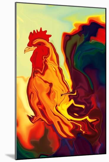 The Cock-Rabi Khan-Mounted Art Print