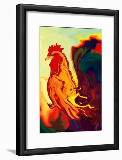 The Cock-Rabi Khan-Framed Art Print