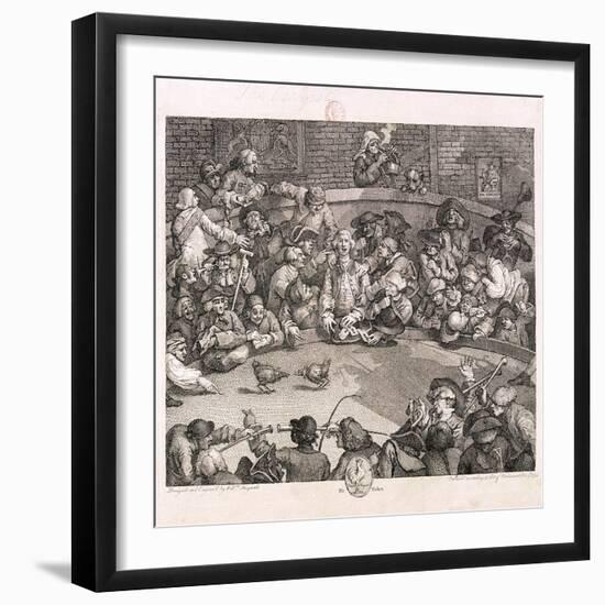 The Cockpit, London, 1759-William Hogarth-Framed Giclee Print