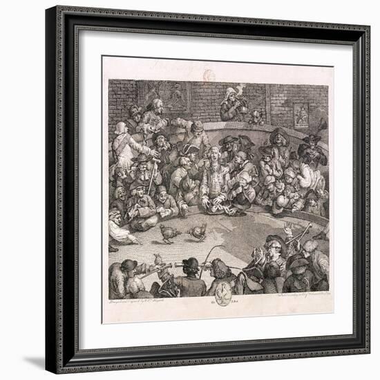 The Cockpit, London, 1759-William Hogarth-Framed Giclee Print