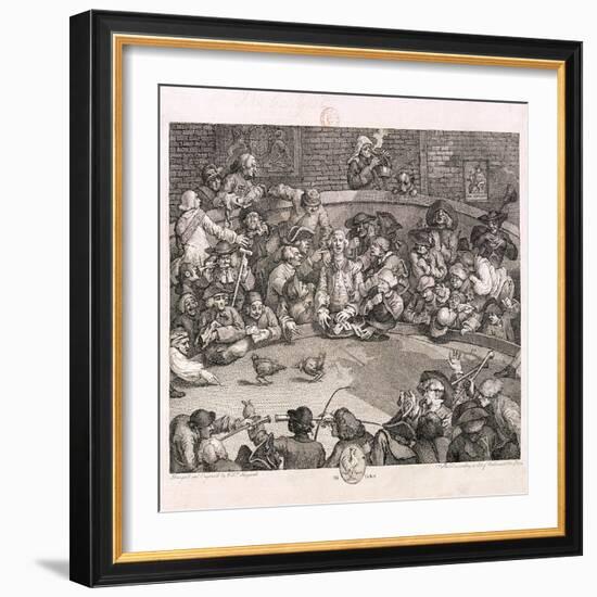 The Cockpit, London, 1759-William Hogarth-Framed Giclee Print