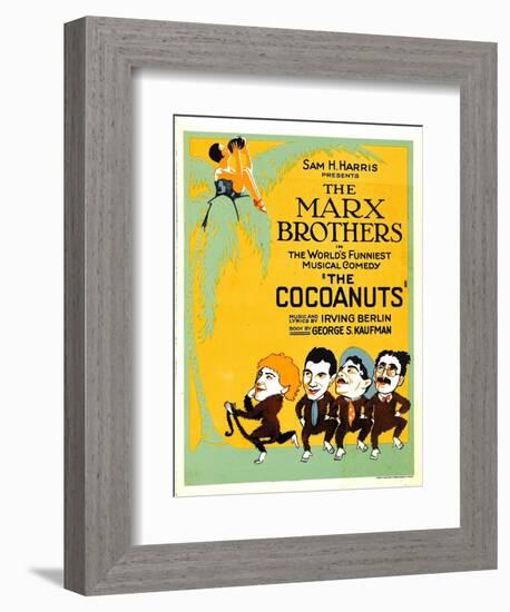 The Cocoanuts, the Marx Brothers, 1929-null-Framed Premium Giclee Print