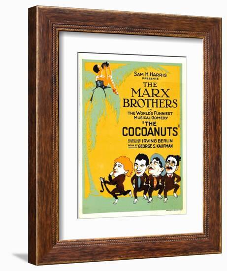 The Cocoanuts, the Marx Brothers, 1929-null-Framed Premium Giclee Print