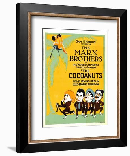 The Cocoanuts, the Marx Brothers, 1929-null-Framed Premium Giclee Print