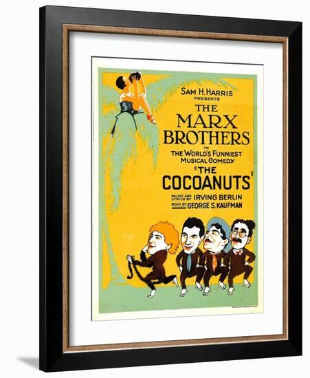 The Cocoanuts, the Marx Brothers, 1929-null-Framed Art Print