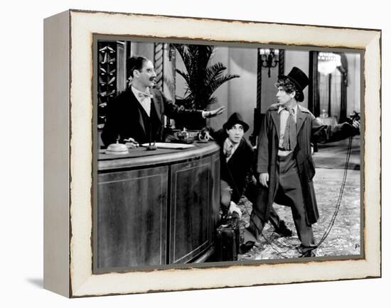The Cocoanuts, The Marx Brothers (Groucho Marx, Chico Marx, Harpo Marx), 1929-null-Framed Stretched Canvas