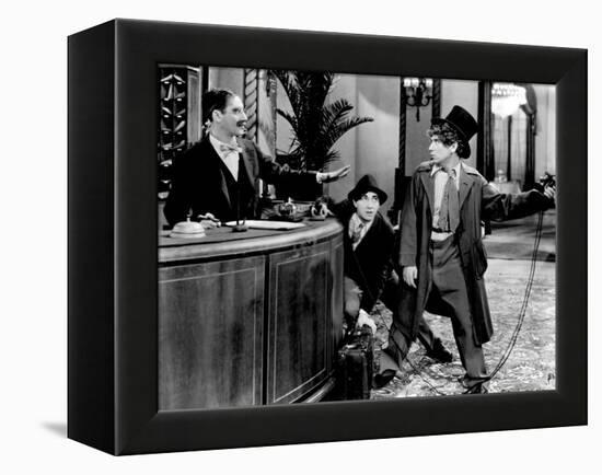 The Cocoanuts, The Marx Brothers (Groucho Marx, Chico Marx, Harpo Marx), 1929-null-Framed Stretched Canvas