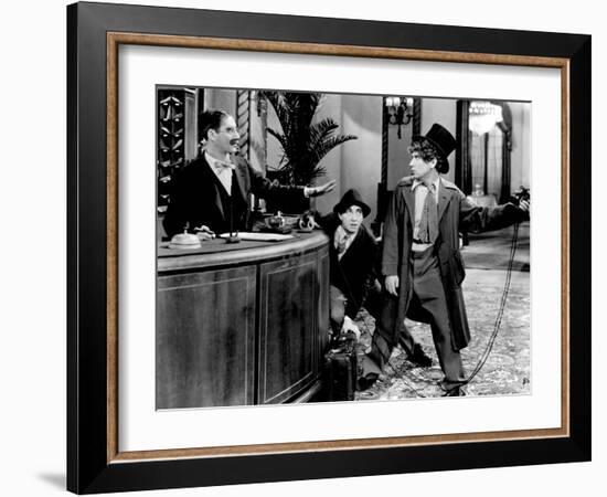 The Cocoanuts, The Marx Brothers (Groucho Marx, Chico Marx, Harpo Marx), 1929-null-Framed Photo