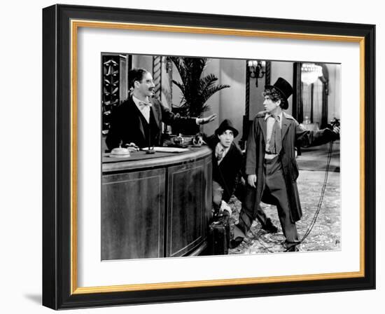 The Cocoanuts, The Marx Brothers (Groucho Marx, Chico Marx, Harpo Marx), 1929-null-Framed Photo