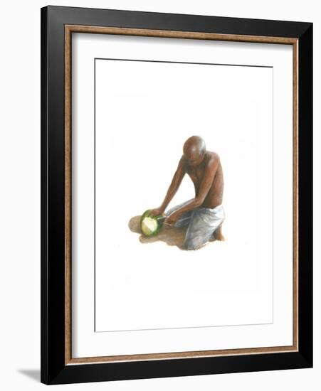 The Coconut Man, 2015-Lincoln Seligman-Framed Giclee Print