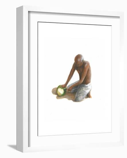 The Coconut Man, 2015-Lincoln Seligman-Framed Giclee Print