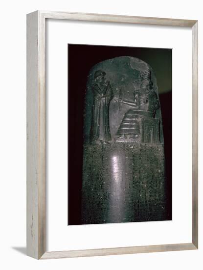 The Code of Hammurabi, 1792-1750 BC, 282 laws. Artist: Unknown-Unknown-Framed Giclee Print