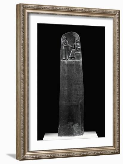 The Code of Hammurabi, 1792-1750 BCE-null-Framed Giclee Print