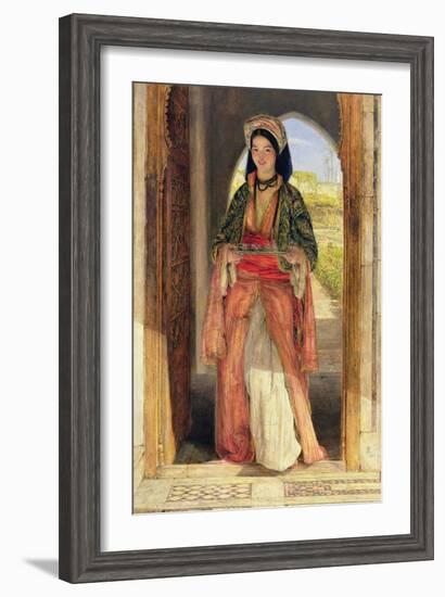 The Coffee Bearer, 1857-John Frederick Lewis-Framed Giclee Print