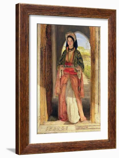 The Coffee Bearer, 1857-John Frederick Lewis-Framed Giclee Print