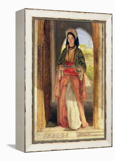 The Coffee Bearer, 1857-John Frederick Lewis-Framed Premier Image Canvas