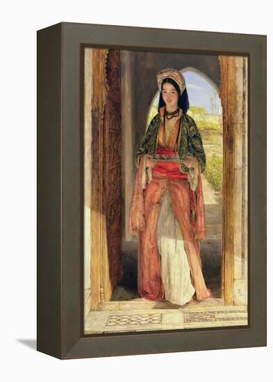 The Coffee Bearer, 1857-John Frederick Lewis-Framed Premier Image Canvas