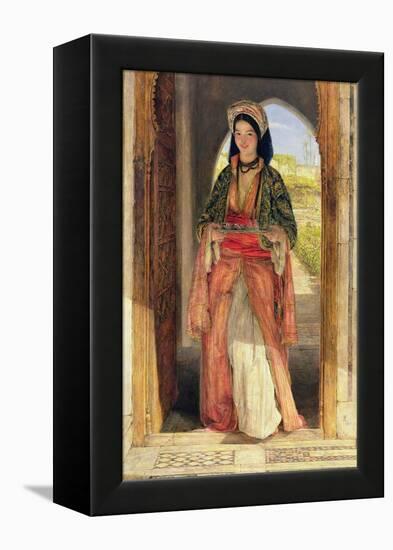 The Coffee Bearer, 1857-John Frederick Lewis-Framed Premier Image Canvas