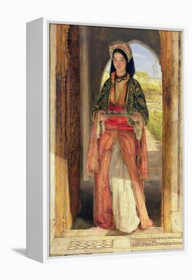 The Coffee Bearer, 1857-John Frederick Lewis-Framed Premier Image Canvas