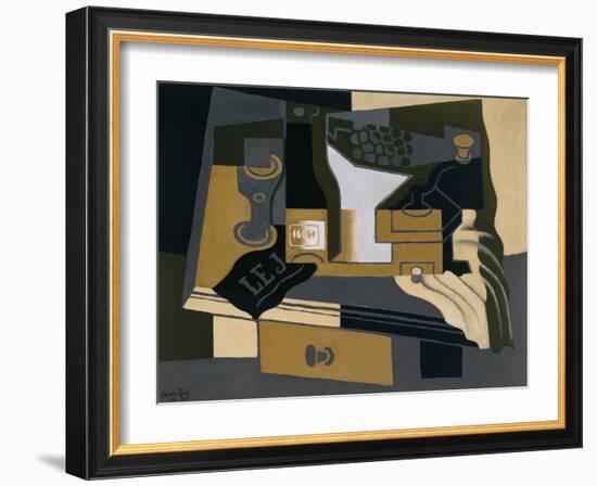 The Coffee Grinder-Juan Gris-Framed Giclee Print