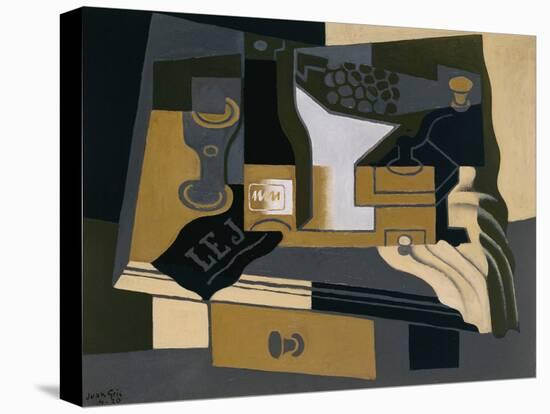 The Coffee Grinder-Juan Gris-Framed Stretched Canvas