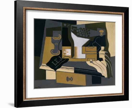 The Coffee Grinder-Juan Gris-Framed Premium Giclee Print