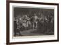 The Coffee House Orator-Edgar Bundy-Framed Giclee Print