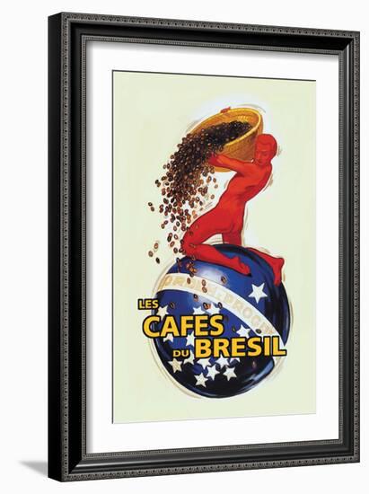 The Coffees of Brazil-null-Framed Art Print