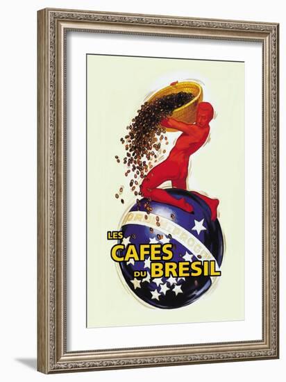 The Coffees of Brazil-null-Framed Art Print