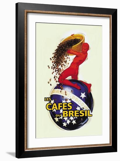 The Coffees of Brazil-null-Framed Art Print