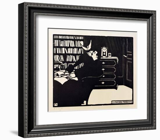 The Cogent Reason-Félix Vallotton-Framed Giclee Print