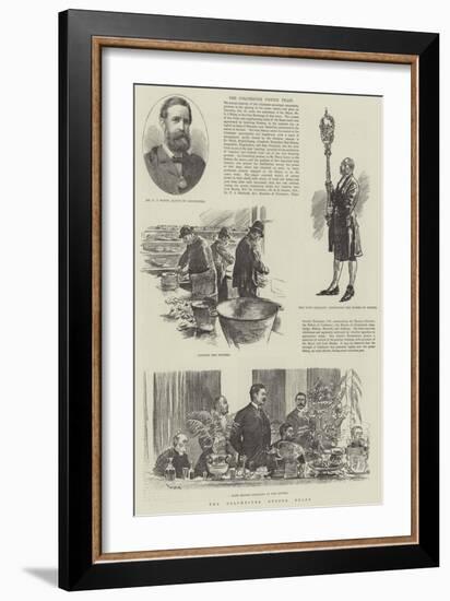 The Colchester Oyster Feast-William Douglas Almond-Framed Premium Giclee Print