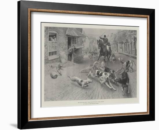 The Cold Shoulder-Alfred William Strutt-Framed Giclee Print