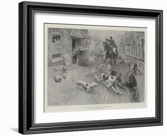 The Cold Shoulder-Alfred William Strutt-Framed Giclee Print