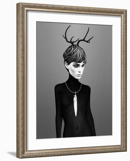 The Cold-Ruben Ireland-Framed Art Print