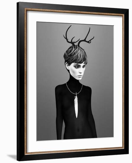 The Cold-Ruben Ireland-Framed Art Print