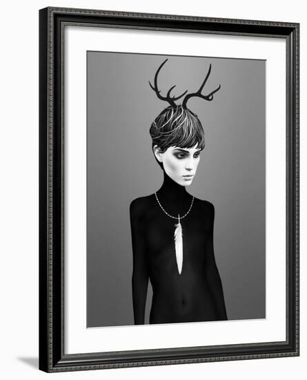 The Cold-Ruben Ireland-Framed Art Print