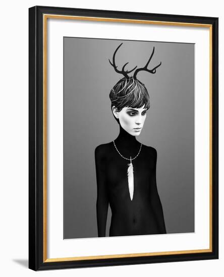 The Cold-Ruben Ireland-Framed Art Print