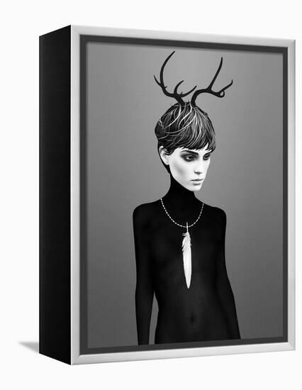 The Cold-Ruben Ireland-Framed Stretched Canvas