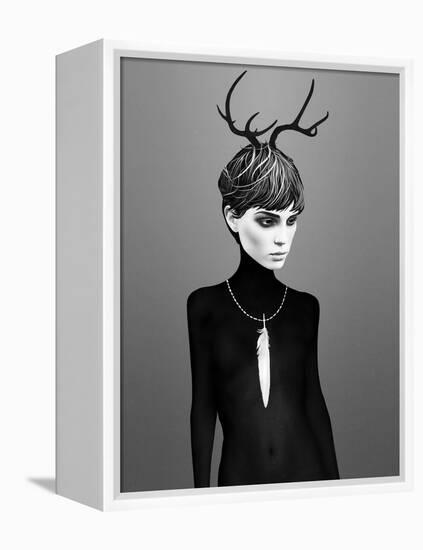The Cold-Ruben Ireland-Framed Stretched Canvas
