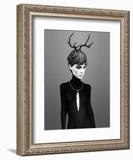 The Cold-Ruben Ireland-Framed Premium Giclee Print