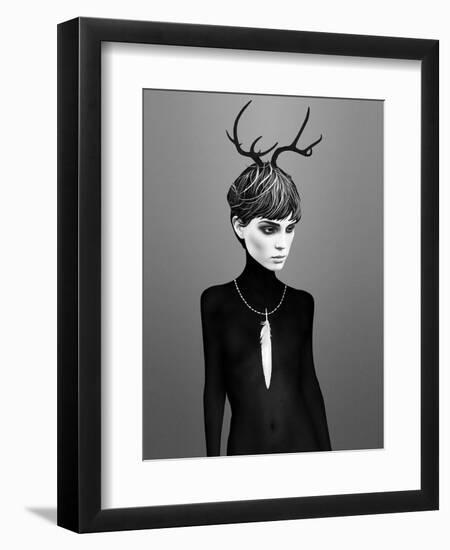 The Cold-Ruben Ireland-Framed Premium Giclee Print