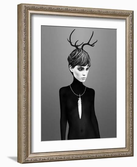 The Cold-Ruben Ireland-Framed Art Print