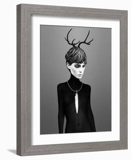 The Cold-Ruben Ireland-Framed Art Print