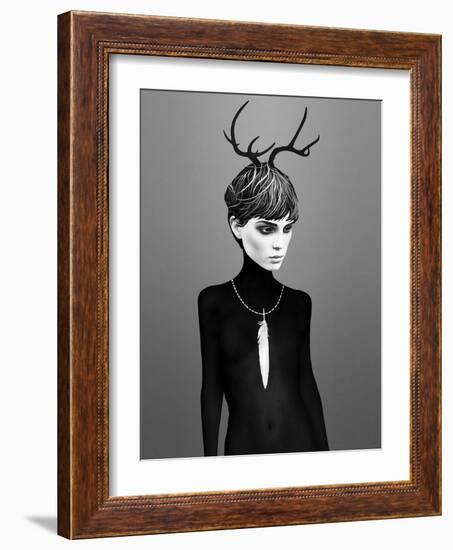 The Cold-Ruben Ireland-Framed Art Print