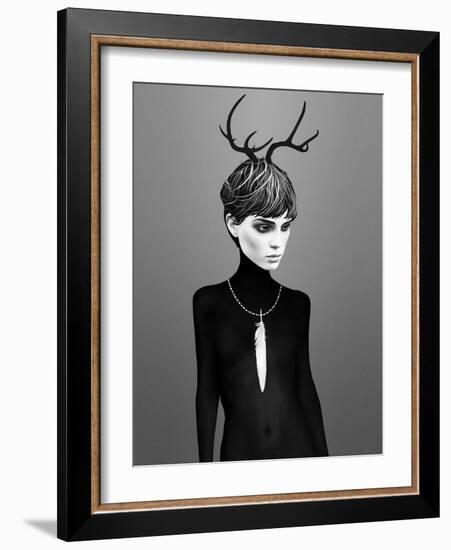 The Cold-Ruben Ireland-Framed Art Print