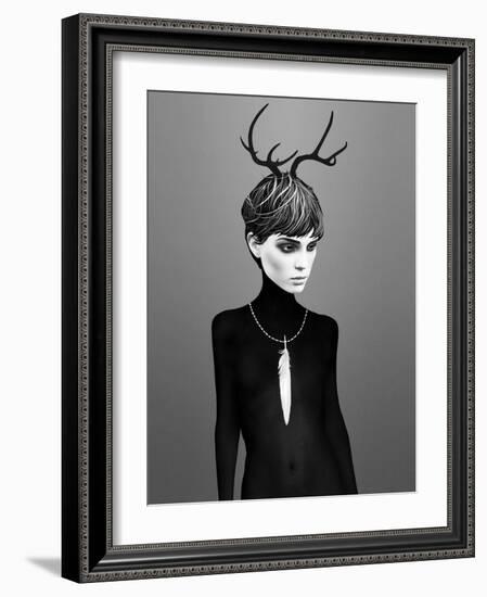 The Cold-Ruben Ireland-Framed Art Print