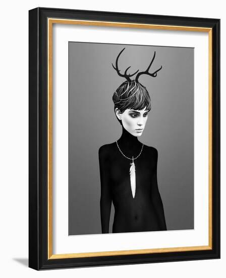 The Cold-Ruben Ireland-Framed Art Print