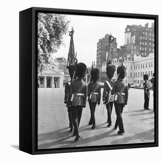 The Coldstream Guards 1959-Montie Fresco-Framed Premier Image Canvas