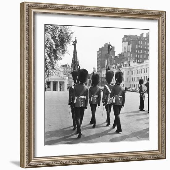 The Coldstream Guards 1959-Montie Fresco-Framed Photographic Print